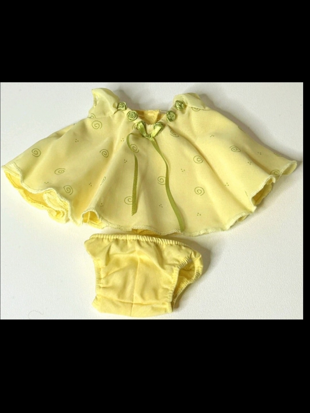 Angelina Ballerina MOUSE Yellow Baby Doll Dress and Bloomer Set